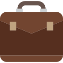 Brown briefcase